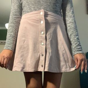 button down skirt FOREVER 21